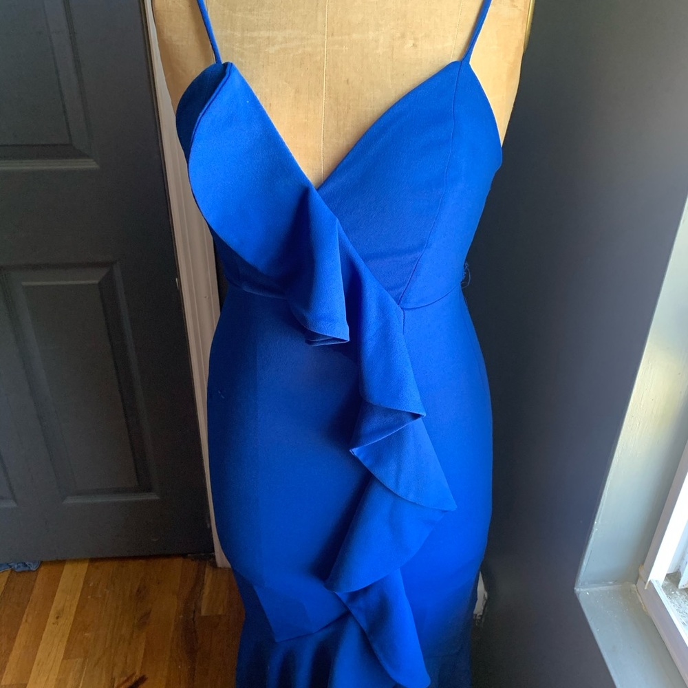 Sold FASHION NOVA BLUE FORMAL GOWN